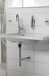 Dizajnerski sifon za umivaonik Optima Chrome u izvedbi chrome pro, promjer 32 mm