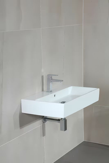 Dizajnerski sifon za umivaonik Optima Chrome promjera 32 mm