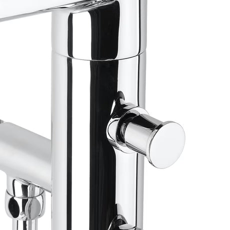 Podna miješalica za kadu Optima Chrome pro samostojeći  kadu s tuš setom u krom izvedbi.