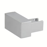 Set za Kadu Optima u krom izvedbi, kvadratnog dizajna, s ručnom tuš-slušalicom, držačem i tuš-crijevom.