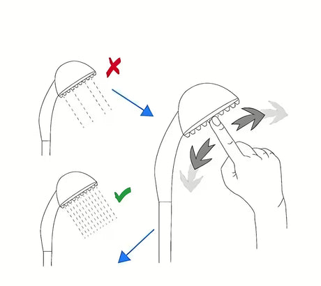 Set za Kadu Optima u krom izvedbi, kvadratnog dizajna, s ručnom tuš-slušalicom, držačem i tuš-crijevom.