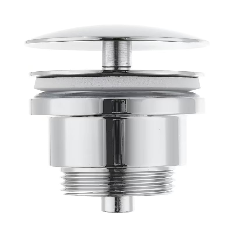 Optima Chrome kromirana neuzatvoriva odvod za umivaonik s uklonjivom kapicom