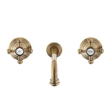 Paffoni Belinda podžbukna ventilna miješalica za umivaonik u brončanoj izvedbi