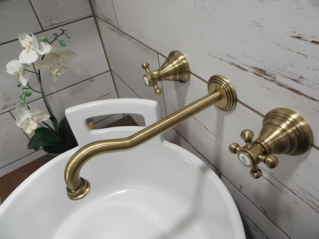 Paffoni Belinda podžbukna ventilna miješalica za umivaonik u brončanoj izvedbi