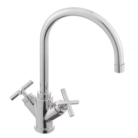 Paffoni Cruz ventilna miješalica za umivaonik u kromiranoj izvedbi s križnom ručkom