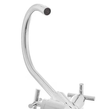 Paffoni Cruz ventilna miješalica za umivaonik u kromiranoj izvedbi s križnom ručkom