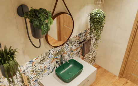 Visoka miješalica za Umivaonik Paffoni Light u krom izvedbi, jednoručna baterija stojeća bez odvoda.