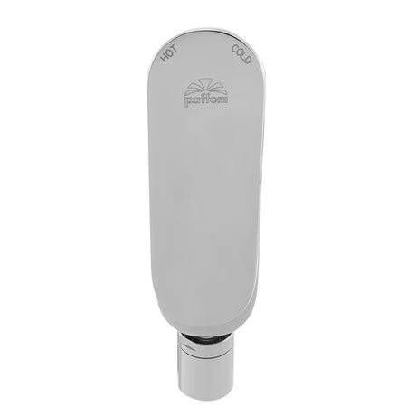 Kromirana jednoručna baterija stojeća miješalica za bide Paffoni Pavia s odvodom i fleksibilnim perlatorom