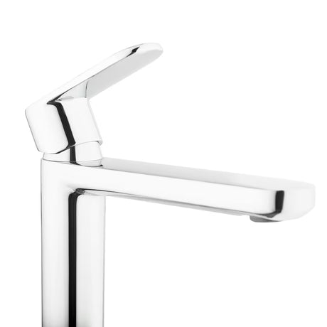 Kromirana jednoručna baterija stojeća miješalica za umivaonik Paffoni Pavia bez odvoda