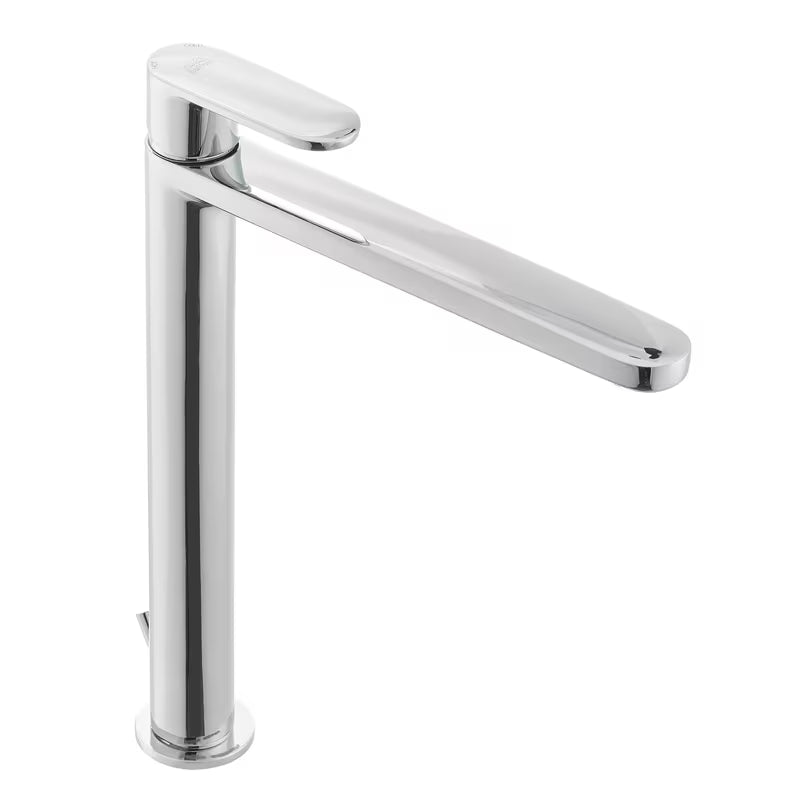 Paffoni Pavia visoka jednoručna baterija miješalica za umivaonik s odvodom u krom izvedbi