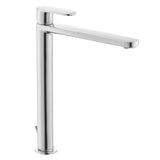 Paffoni Pavia visoka jednoručna baterija miješalica za umivaonik s odvodom u krom izvedbi