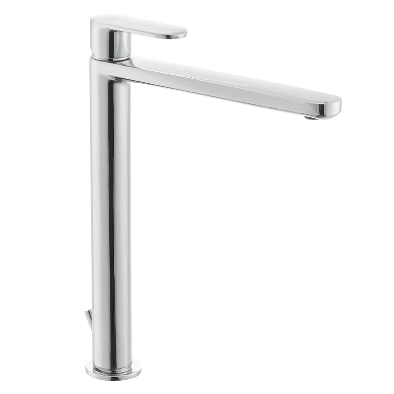 Paffoni Pavia visoka jednoručna baterija miješalica za umivaonik s odvodom u krom izvedbi