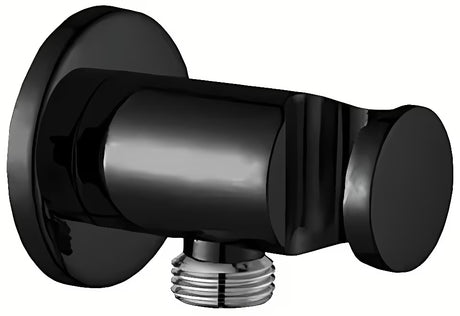 Podžbukni priključak Paffoni u mat crnoj za modernu kupaonicu