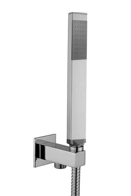 Kromirani zidni podžbukni priključak s tuš setom Paffoni