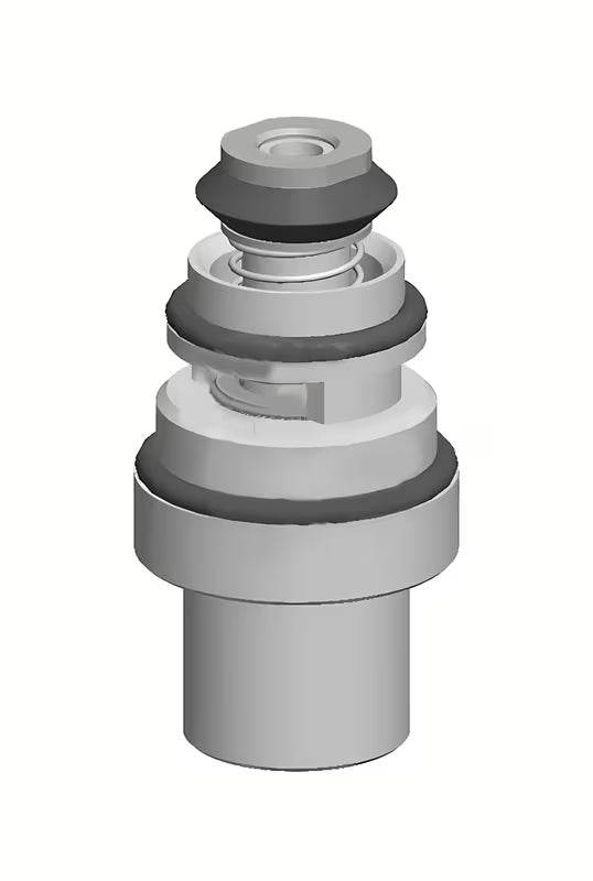 Kromirani preusmjerivač Paffoni pro za prebacivanje između kade i tuša kao zamjenski dio.