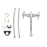 Paffoni Ricordi ventilna stojeća miješalica za sudoper s okretnim izljevom u krom izvedbi