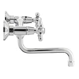 Paffoni Ricordi zidna miješalica za umivaonik s ventilskim upravljanjem u krom izvedbi