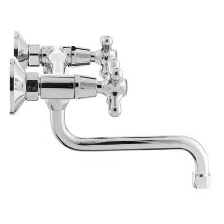 Paffoni Ricordi zidna miješalica za umivaonik s ventilskim upravljanjem u krom izvedbi