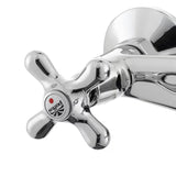 Paffoni Ricordi zidna miješalica za umivaonik s ventilskim upravljanjem u krom izvedbi