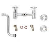 Paffoni Ricordi zidna miješalica za umivaonik s ventilskim upravljanjem u krom izvedbi