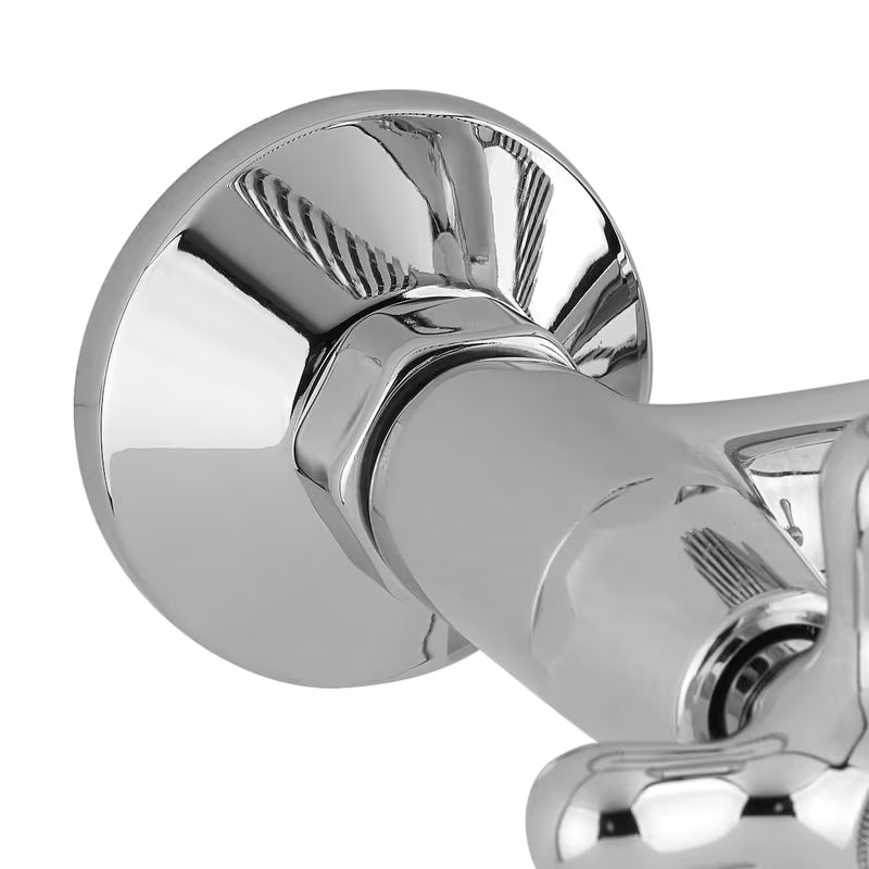 Paffoni Ricordi ventilna zidna miješalica za kadu s tuš setom u krom izvedbi.