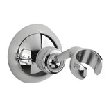 Paffoni Ricordi ventilna zidna miješalica za kadu s tuš setom u krom izvedbi.