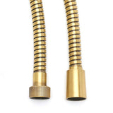 Brončani tuš crijevo Paffoni 150 cm sa zaštitom protiv okretanja s metalnim opletenjem.