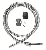 Kromirano metalno tuš crijevo Paffoni duljine 150 cm sa standardnim priključnim završecima.