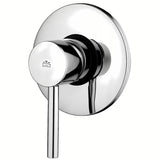 Kromirana podžbukna jednoručna baterija miješalica za tuš Paffoni Stick s okruglom rozetom