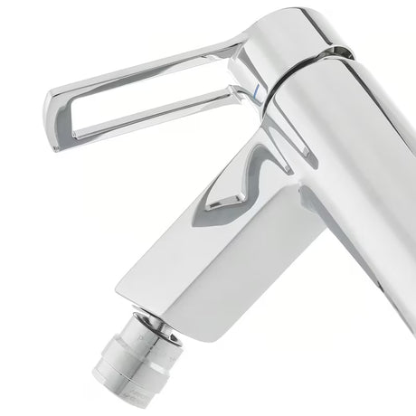 Kromirana miješalica za bide Paffoni Vallone s otvorenom ručicom i fleksibilnim perlatorom