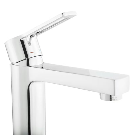 Kromirana umivaonička stojeća slavina Paffoni Vallone s hladnim startom bez odvoda