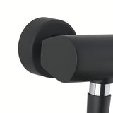 Jednoručna Baterija zidna miješalica za kadu Paffoni Vallone s tuš setom u crnoj mat izvedbi
