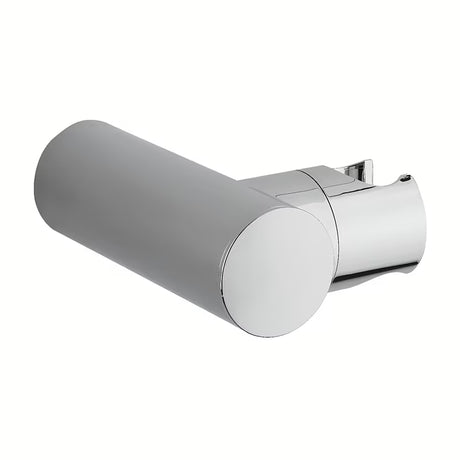 Kromirana jednoručna baterija zidna miješalica za kadu Paffoni Vallone s tuš setom kvadratnog dizajna