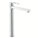 Paffoni Vallone visoka miješalica za umivaonik u krom izvedbi s otvorenom polugom i odvodnim setom