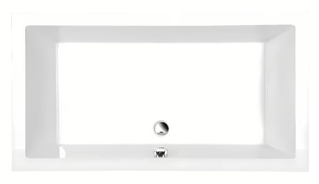 Bijela pravokutna tuš kada Polysan Deep od akrila Akripol 120x75 cm s preljevnim otvorom.