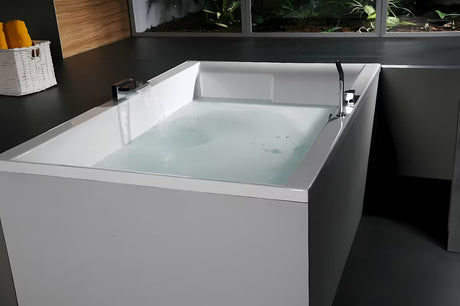 Polysan Dupla pravokutna akrilna kada s mogućnošću lijeve i desne orijentacije