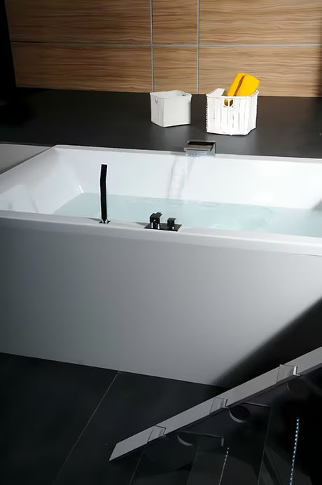 Polysan Dupla pravokutna akrilna kada s mogućnošću lijeve i desne orijentacije