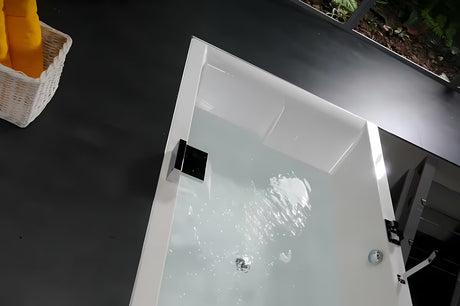 Polysan Dupla pravokutna akrilna kada s mogućnošću lijeve i desne orijentacije