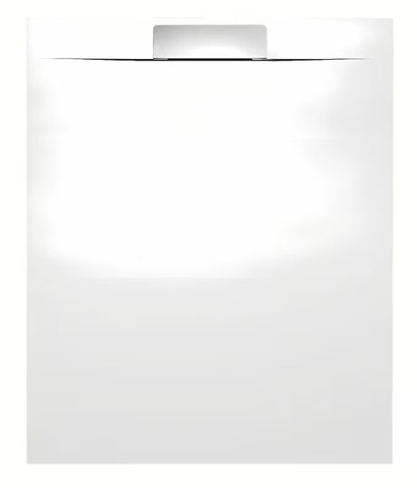 Bijela pravokutna tuš kada Polysan Kazuko od lijevanog mramora 110x90 cm, niske visine