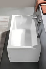 Akrilna pravokutna kada Polysan Lily 130 x 70 cm u lijevoj i desnoj izvedbi