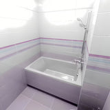 Akrilna pravokutna kada Polysan Lily 130 x 70 cm u lijevoj i desnoj izvedbi