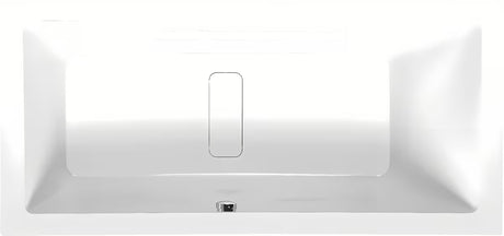 Pravokutna akrilna kada Polysan Marlene 170x80 cm s poklopcem odvoda, lijeva i desna izvedba
