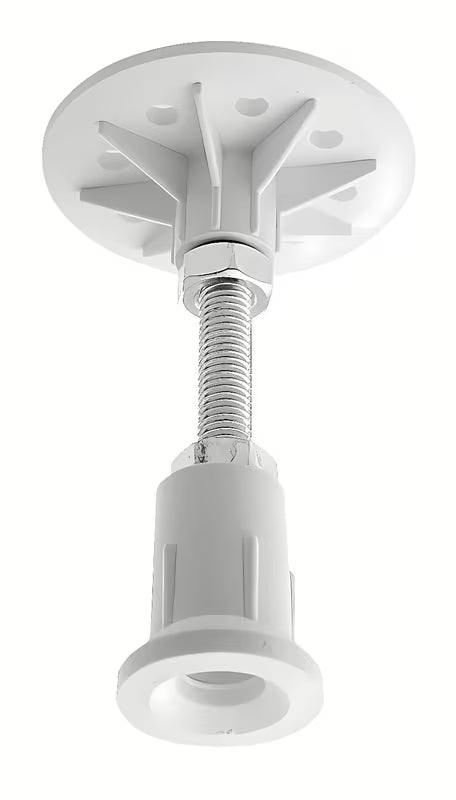 Bijele samoljepljive nožice Polysan pro za tuš kadu od lijevanog mramora, set od 6 komada