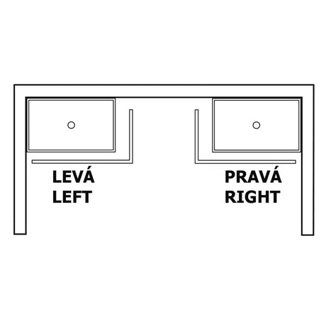 Bijeli desni kutni panel za tuš kadu Polysan pro za uredno prekrivanje prostora ispod kade.