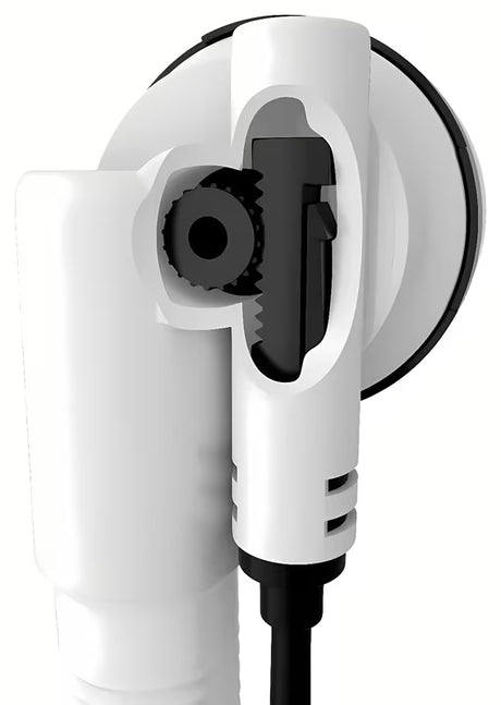 Crni odljevno preljevna garnitura za kadu Polysan s bovdenom 600 mm i čepom 72 mm