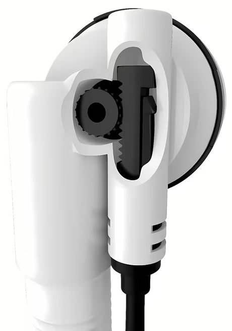 Kromirani odljevno preljevna garnitura za kadu Polysan s bovdenom 800 mm i čepom 72 mm s patentiranim mehanizmom upravljanja