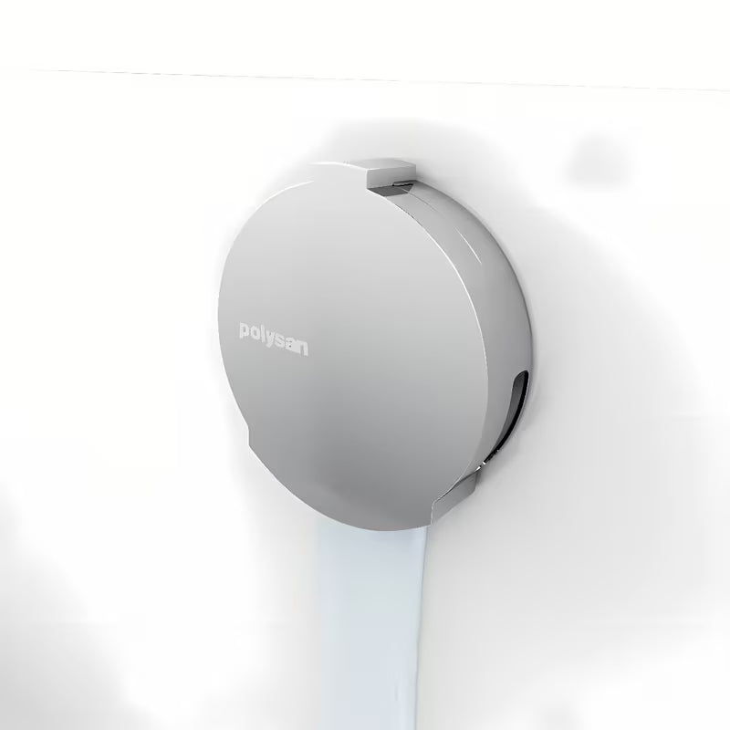 Kromirani odljevno preljevna garnitura za kadu Polysan s punjenjem, bovdenom 800 mm i podesivim perlatorom