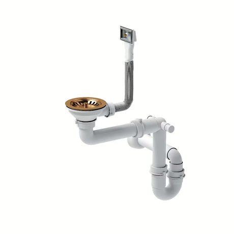 Quadron kuhinjski inox jednostruki sudoper u bakrenoj izvedbi pro ugradnja na radnu ploču