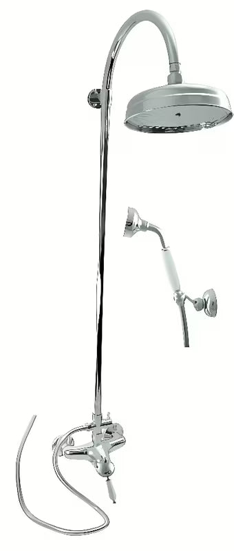 Tuš sustav Rav Slezak Labe s jednoručnom miješalicom u krom izvedbi