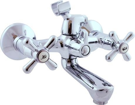 Rav Slezak Morava ventilna zidna miješalica za kadu u krom izvedbi